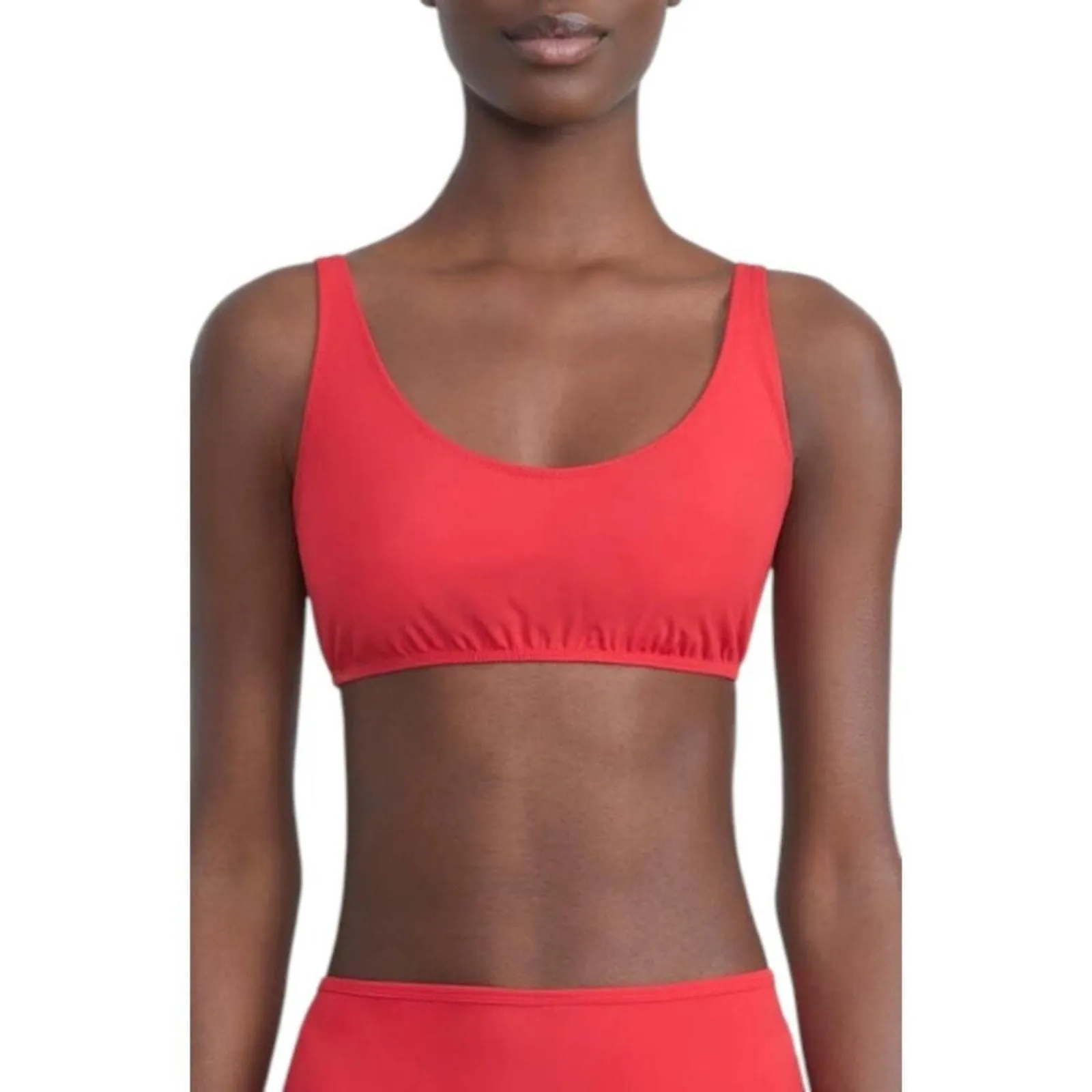 Product image for Lafayette 148 Bralette Bikini Top In Flame Size Large NWOT $198 MSRP - Lafayette 148 New York