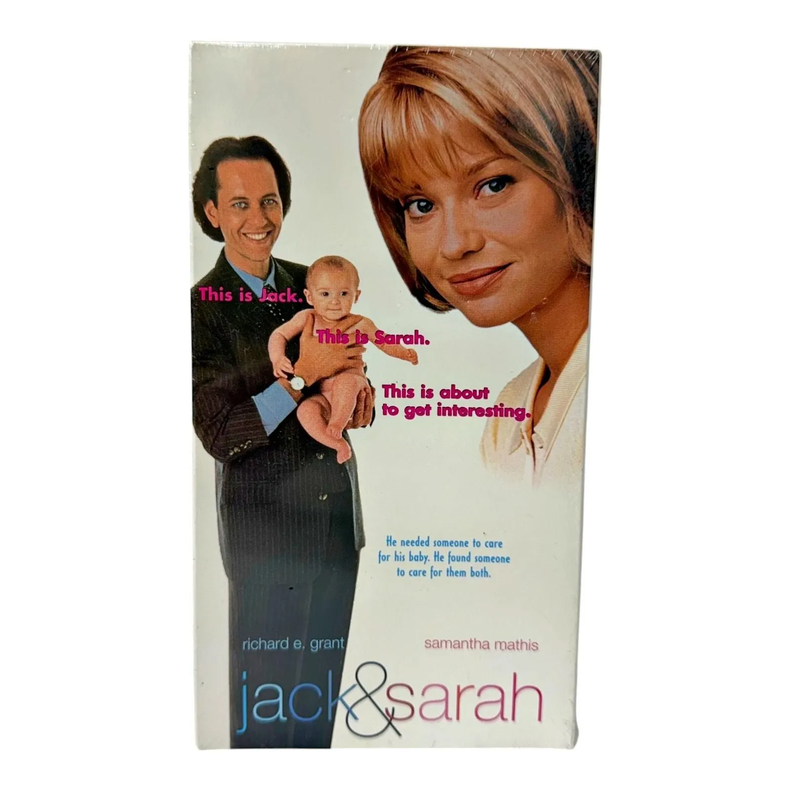 Product image for Jack & Sarah VHS Screener Demo Promo SEALED 1996 Samantha Mathis