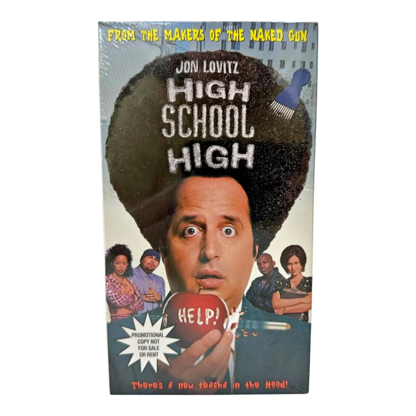 Product image for High School High VHS Screener Demo Promo SEALED 1996  Jon Lovitz Tia Carrere