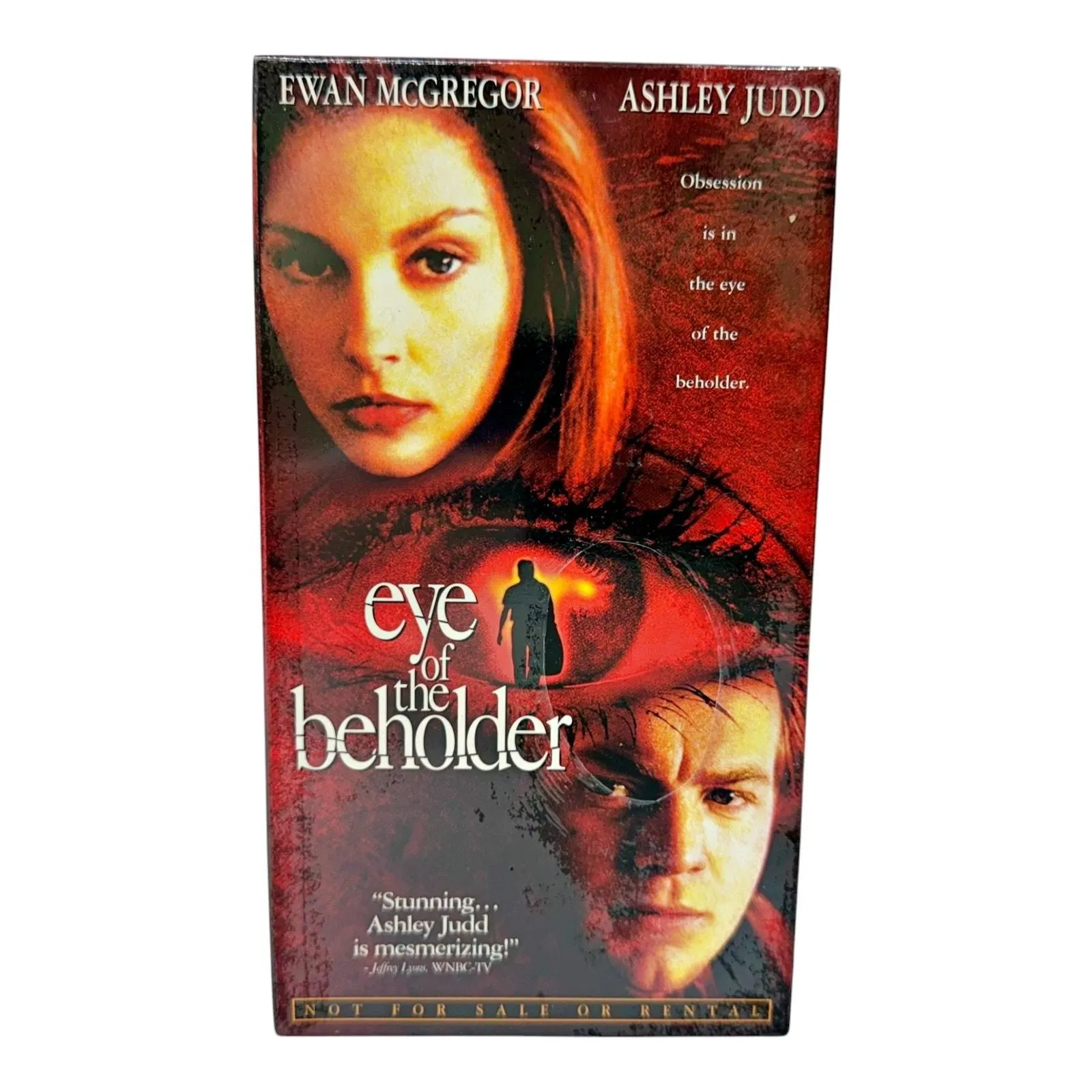 Product image for Eye of the Beholder VHS Screener Demo Promo 1999 Ewan McGregor Ashley Judd