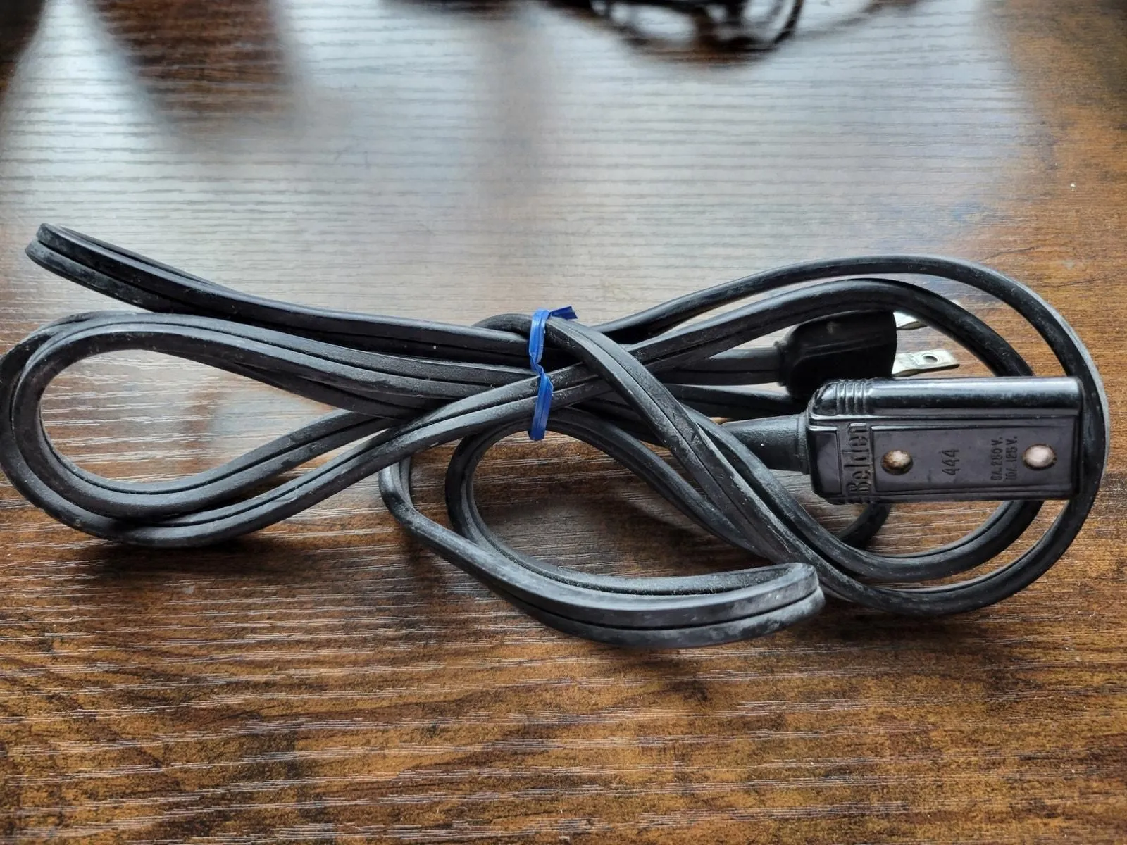 Product image for  Belden #444 - Replacement Power Cord -5A-250v/10A-125v