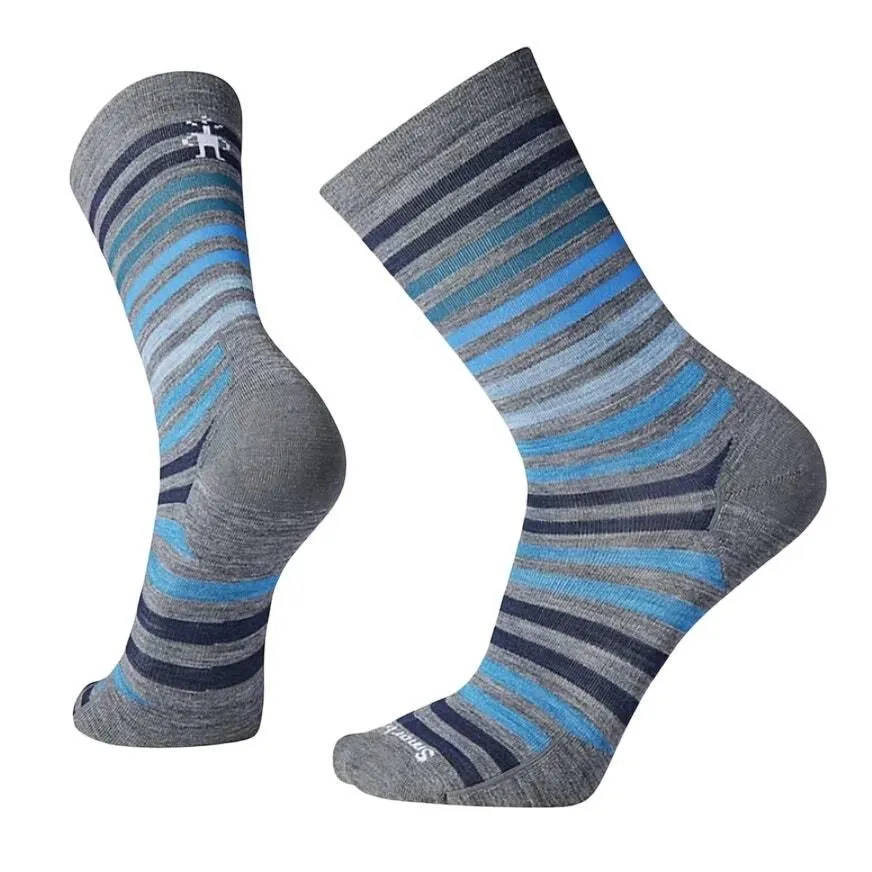 Product image for Smartwool Men's Everyday Spruce Street Crew Socks in Blue, Size M