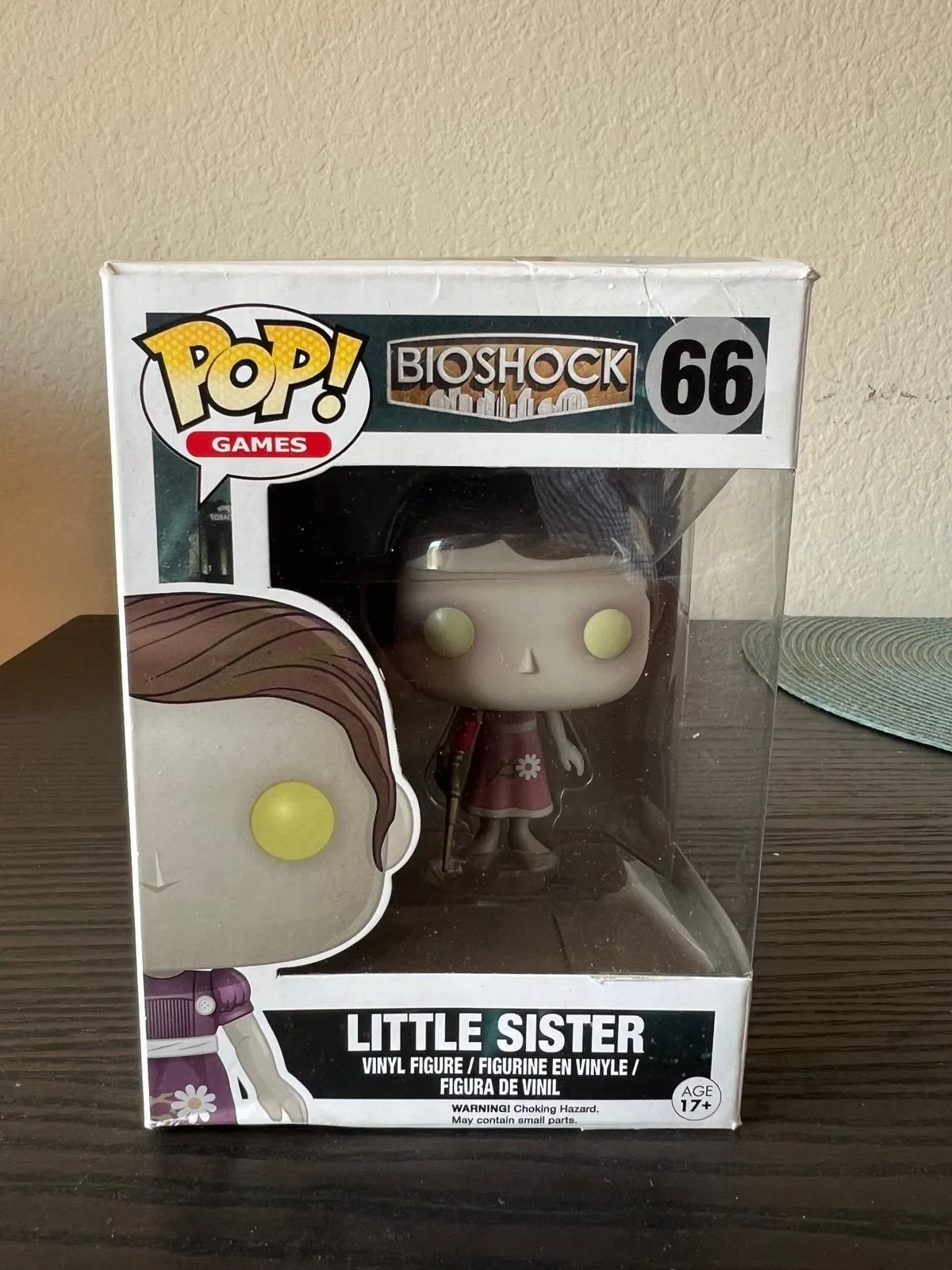 Product image for VAULTED Little Sister Bioshock Funko Pop #66 Games Video Gaming Vinyl Figure 2K