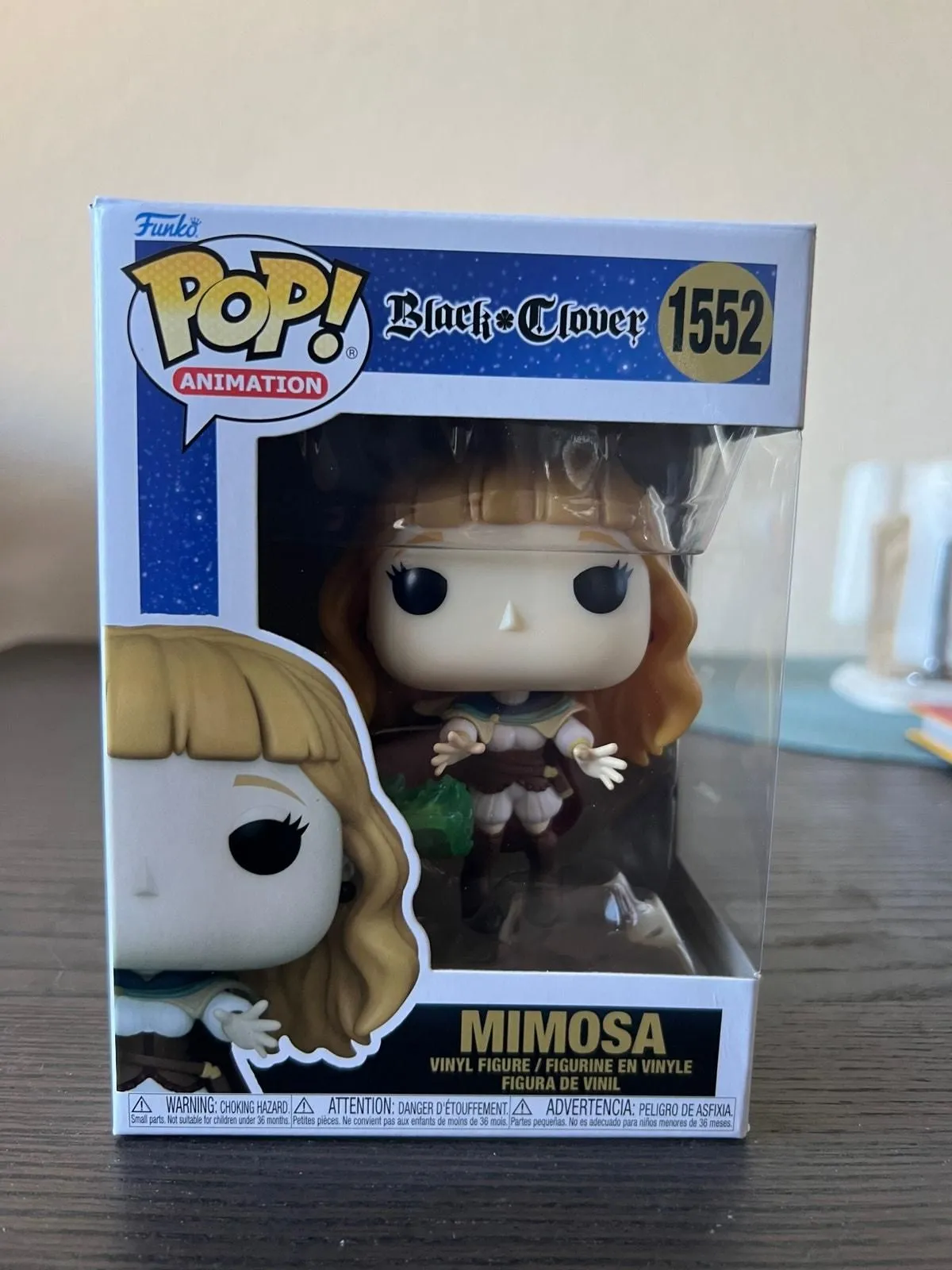 Product image for Mimosa Black Clover Funko Pop #1552 Animation Anime Manga Cartoon Comics TV Show