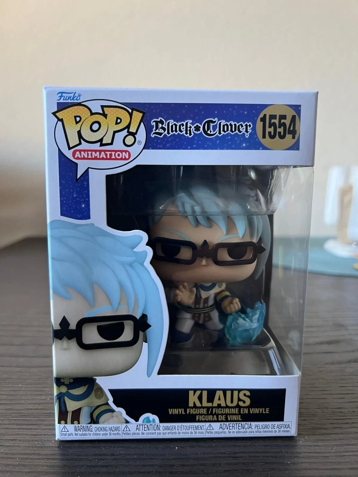 Product image for Klaus Black Clover Funko Pop #1554 Animation Anime Manga Cartoon Comics TV Show