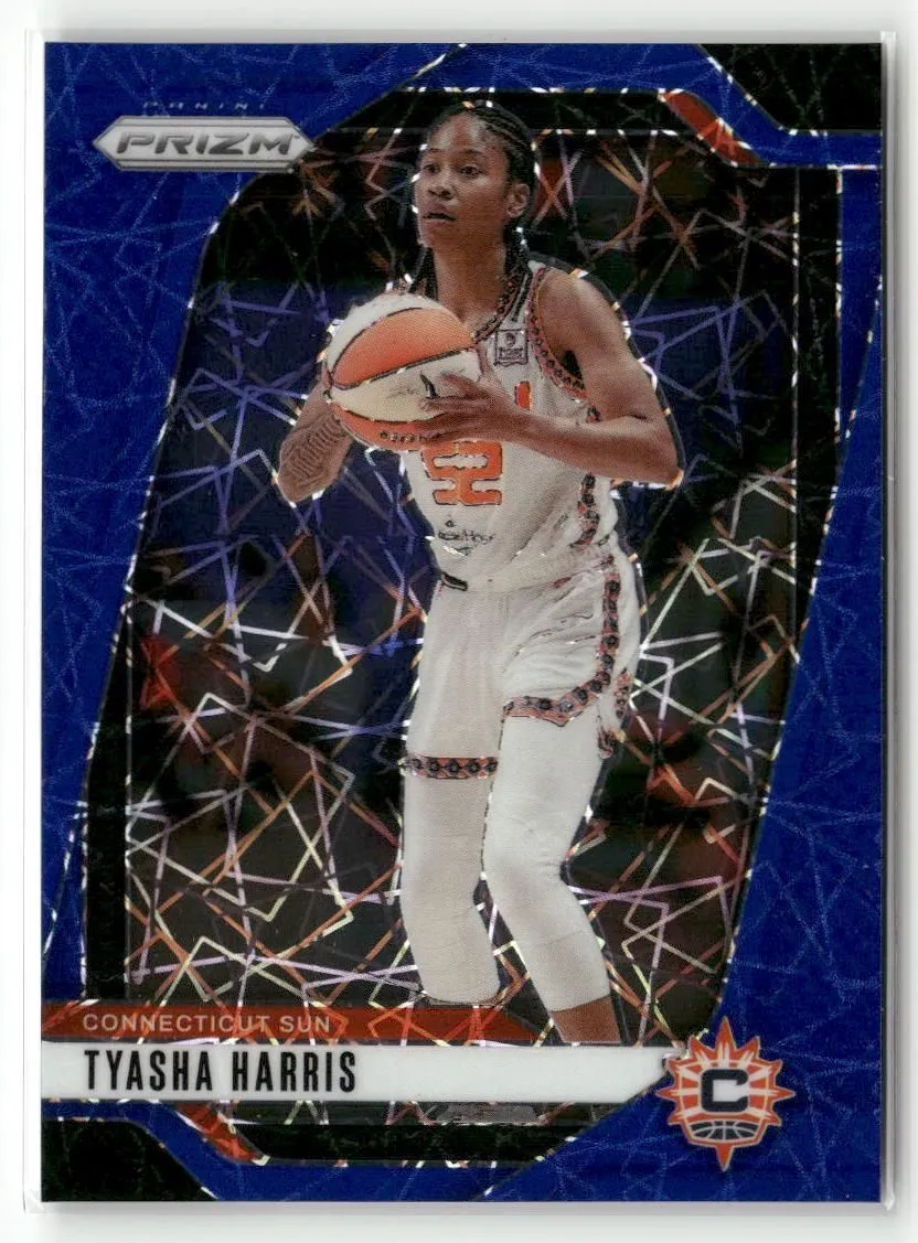 Product image for 2024 Panini Prizm WNBA #102 Tyasha Harris Blue Velocity Prizms
