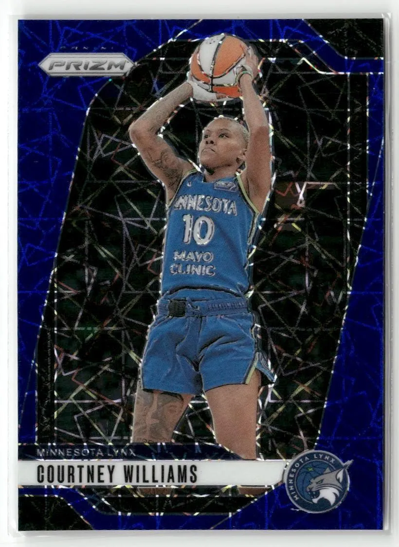 Product image for 2024 Panini Prizm WNBA #79 Courtney Williams Blue Velocity Prizms