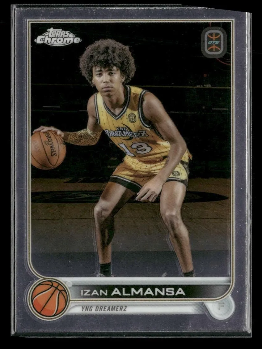 Product image for 2022-23 Topps Chrome Overtime Elite #28 Izan Almansa YNG Dreamerz