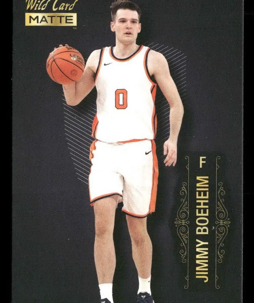 Product image for 2022 Wild Card Matte #MB-35 Jimmy Boeheim Syracuse Orange