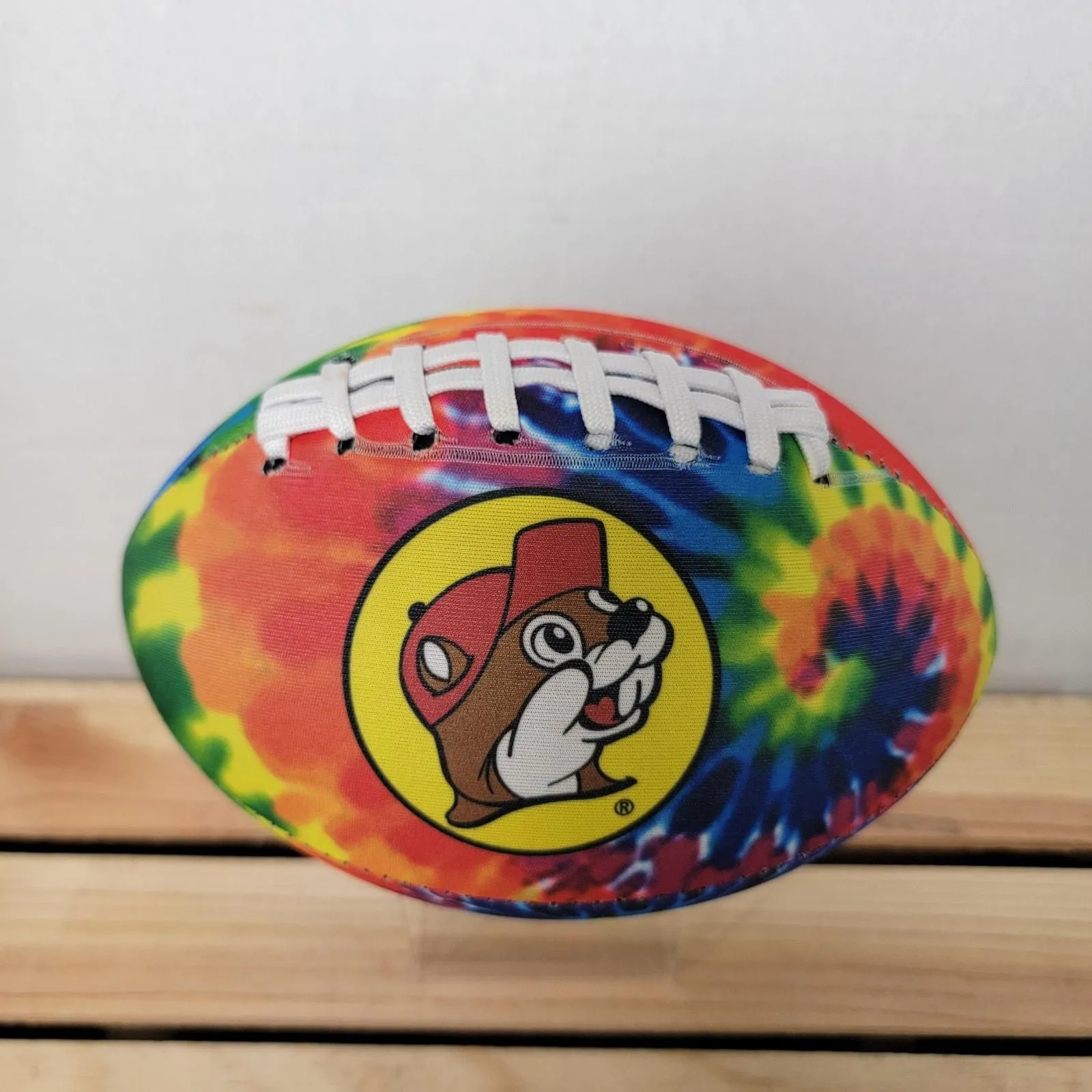 Product image for Buc-ee's Tie-Dye Cloth Covered Football