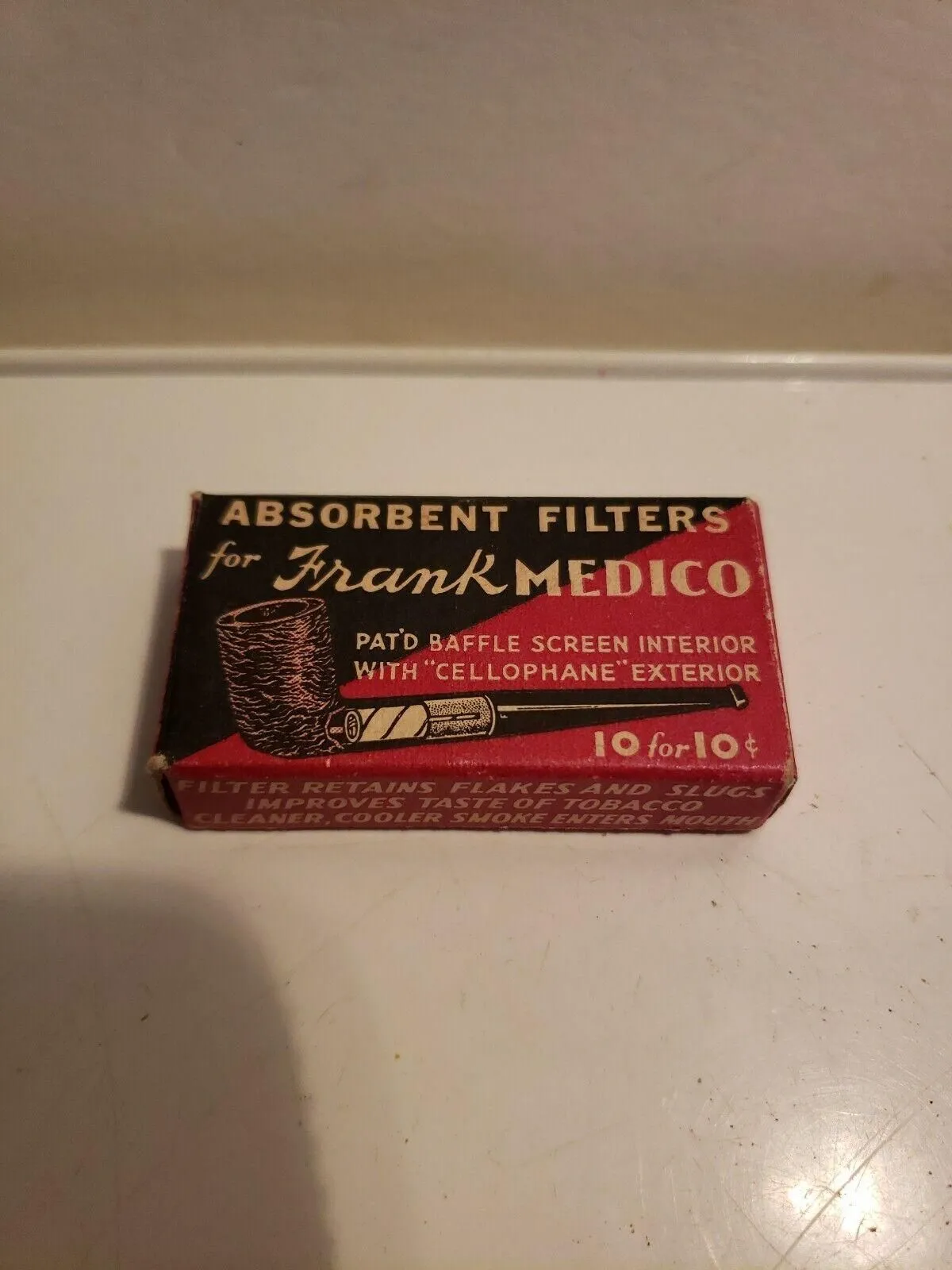 Product image for NOS Frank Medico Absorbent Filters - 10 Pack - S. M. Frank & Co.