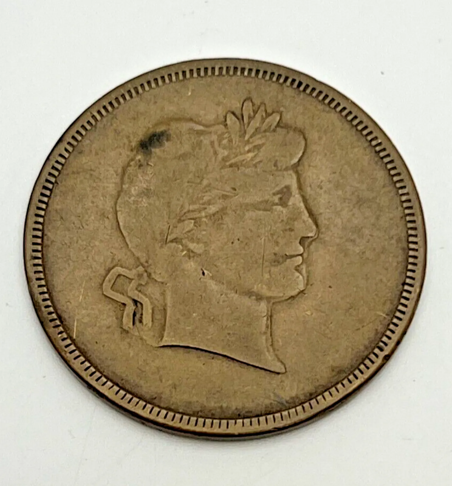 Product image for 1860-1880 Merchant Counter Token Rare Die Combo R9 Fauver# Liberty1375 Eagle1350 - Coins, non-U.S. currency