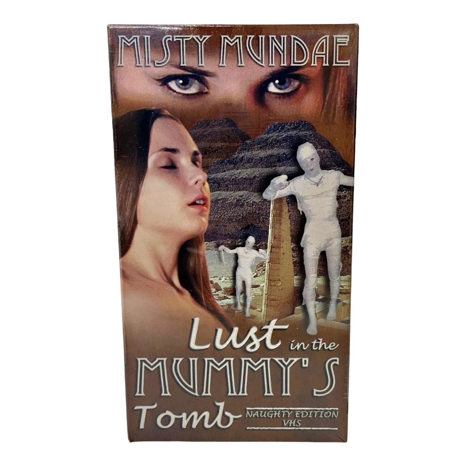 Product image for Lust In The Mummys Tomb NOS Sealed Erotic Horror B-Movie VHS Vintage 2002