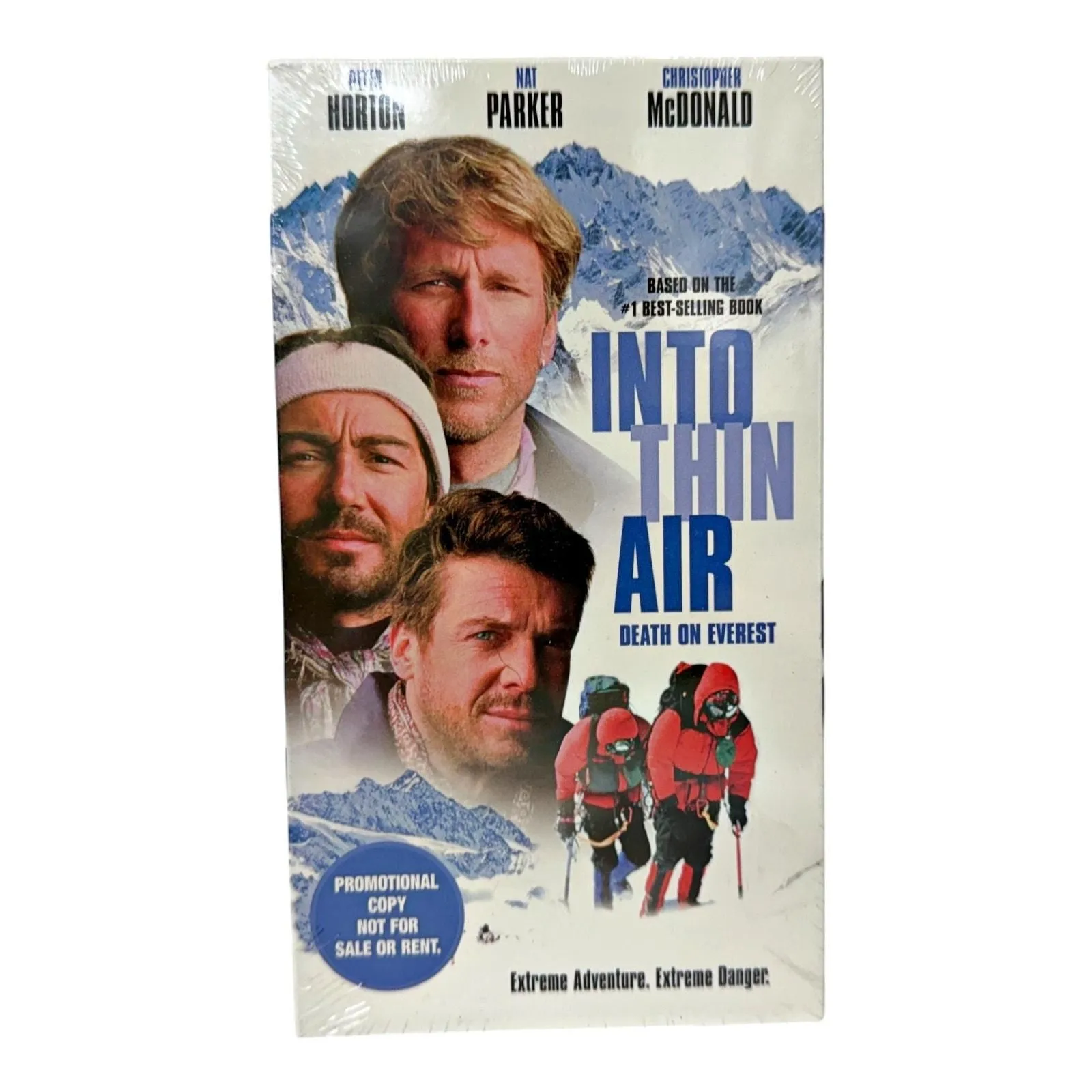 Product image for Into Thin Air: Death on Everest VHS Screener Demo Promo SEALED 1997