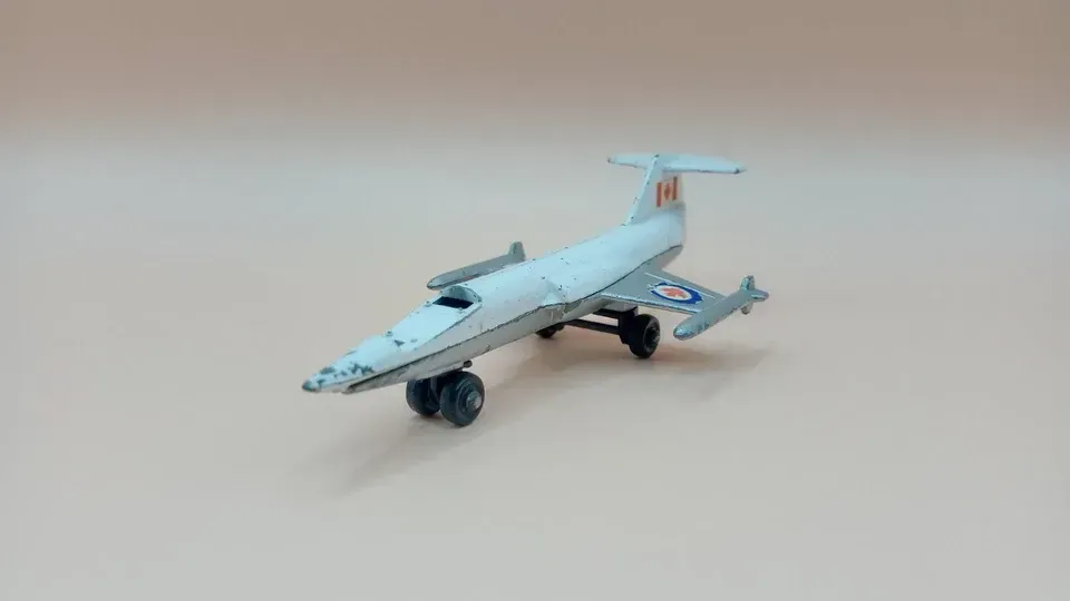 Product image for 1973 Matchbox Lesney SP5 Starfighter F-104 Airplane Jet Canada Fair Condition