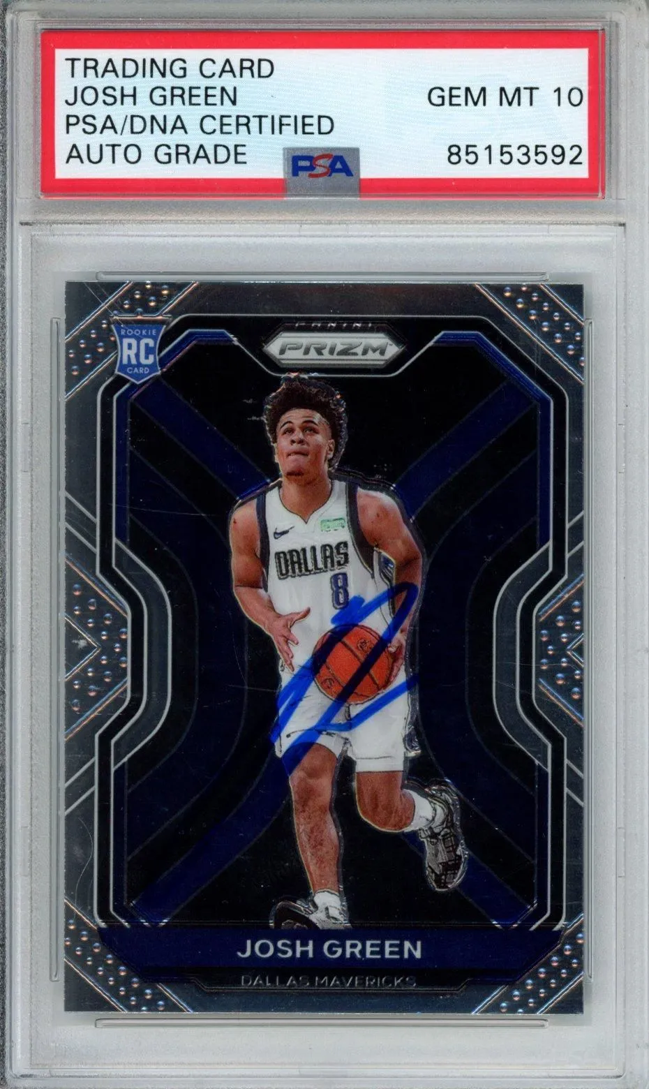 Product image for 2020 PRIZM JOSH GREEN #274 PSA DNA AUTO
