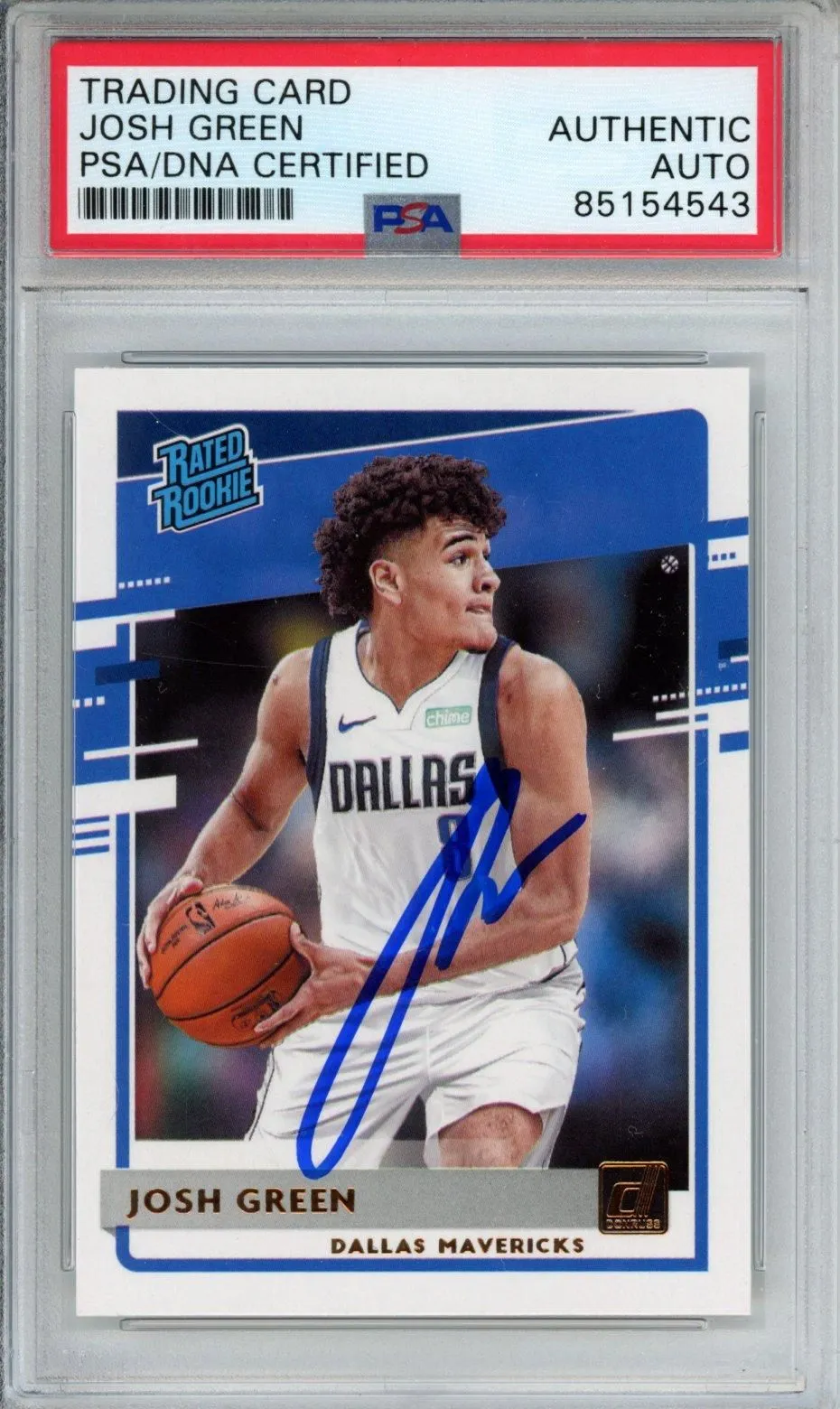 Product image for 2020 DONRUSS JOSH GREEN #234 PSA DNA