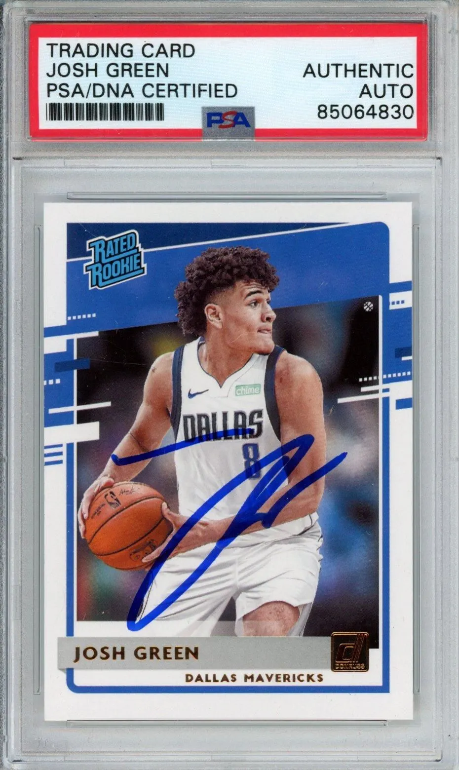 Product image for 2020 DONRUSS JOSH GREEN #234 PSA DNA