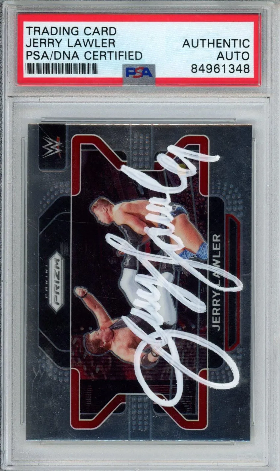 Product image for 2022 PRIZM JERRY LAWLER #90 PSA DNA AUTO