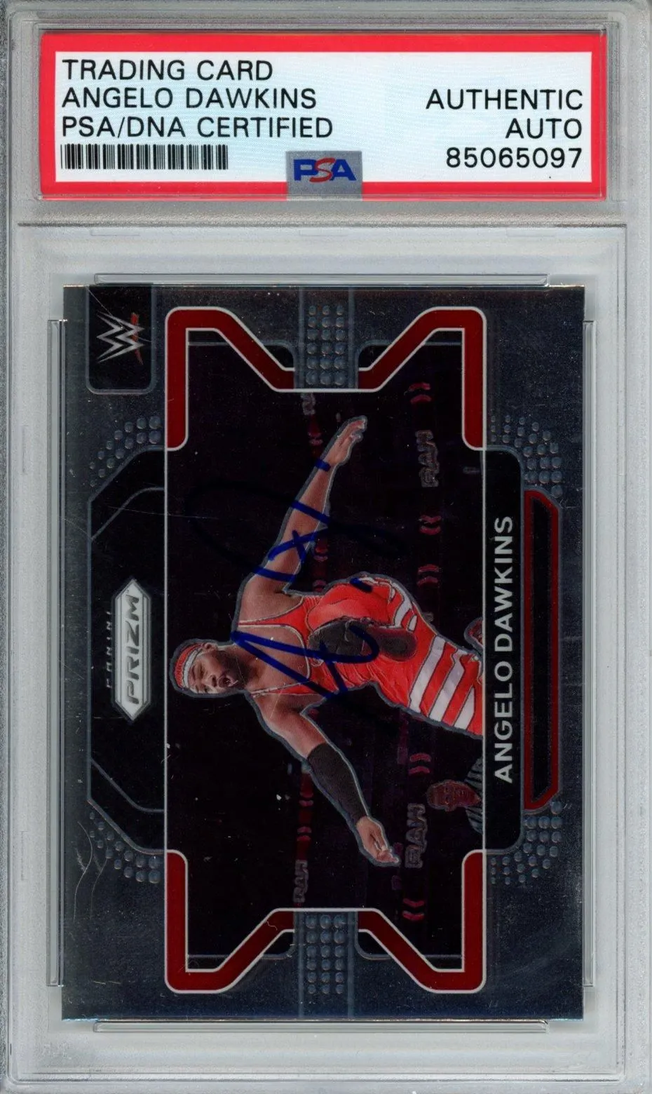 Product image for 2022 PRIZM ANGELO DAWKINS #64 PSA DNA AUTO