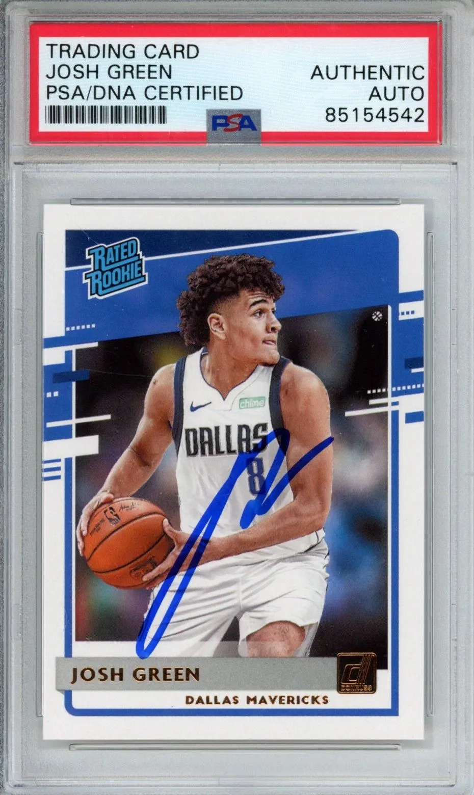 Product image for 2020 DONRUSS JOSH GREEN #234 PSA DNA