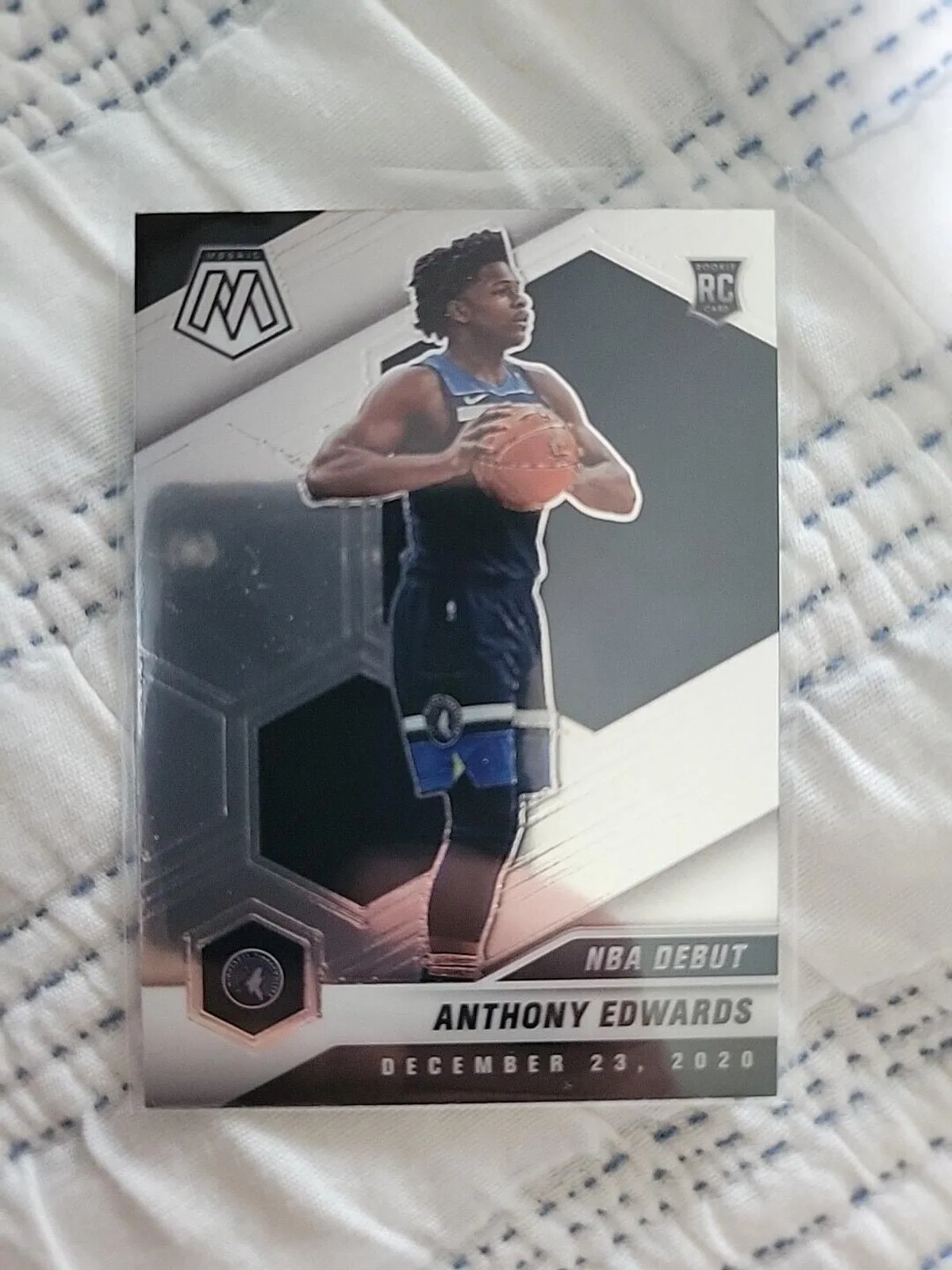Product image for Anthony Edwards 2020-21 Panini Mosaic #261 - Rookie - Timberwolves - NBA