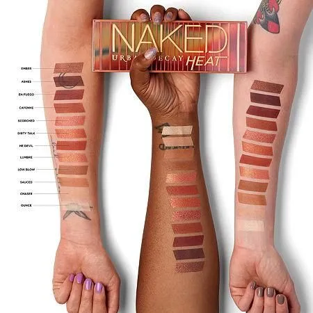 Product image for NEW Urban Decay Naked Heat Palette - 12 NEUTRAL TONES - EYESHADOW