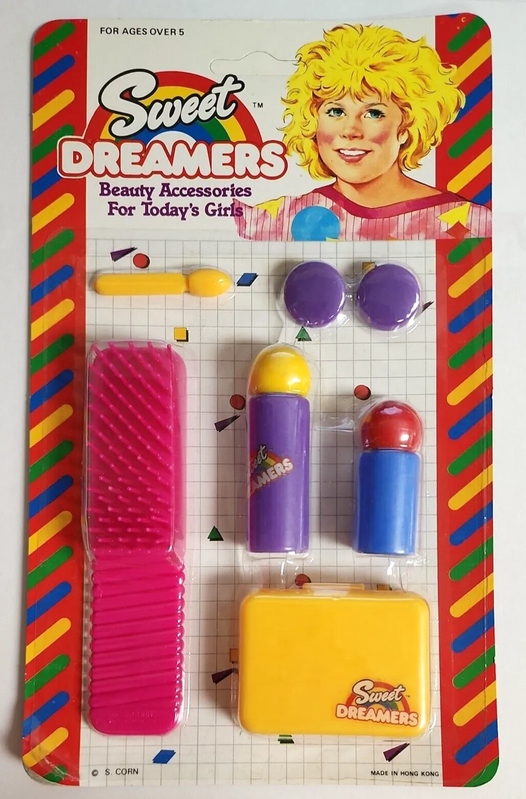 Product image for Vintage Sweet Dreamers Beauty Accessories for Today's Girl NIP Hong Kong - new