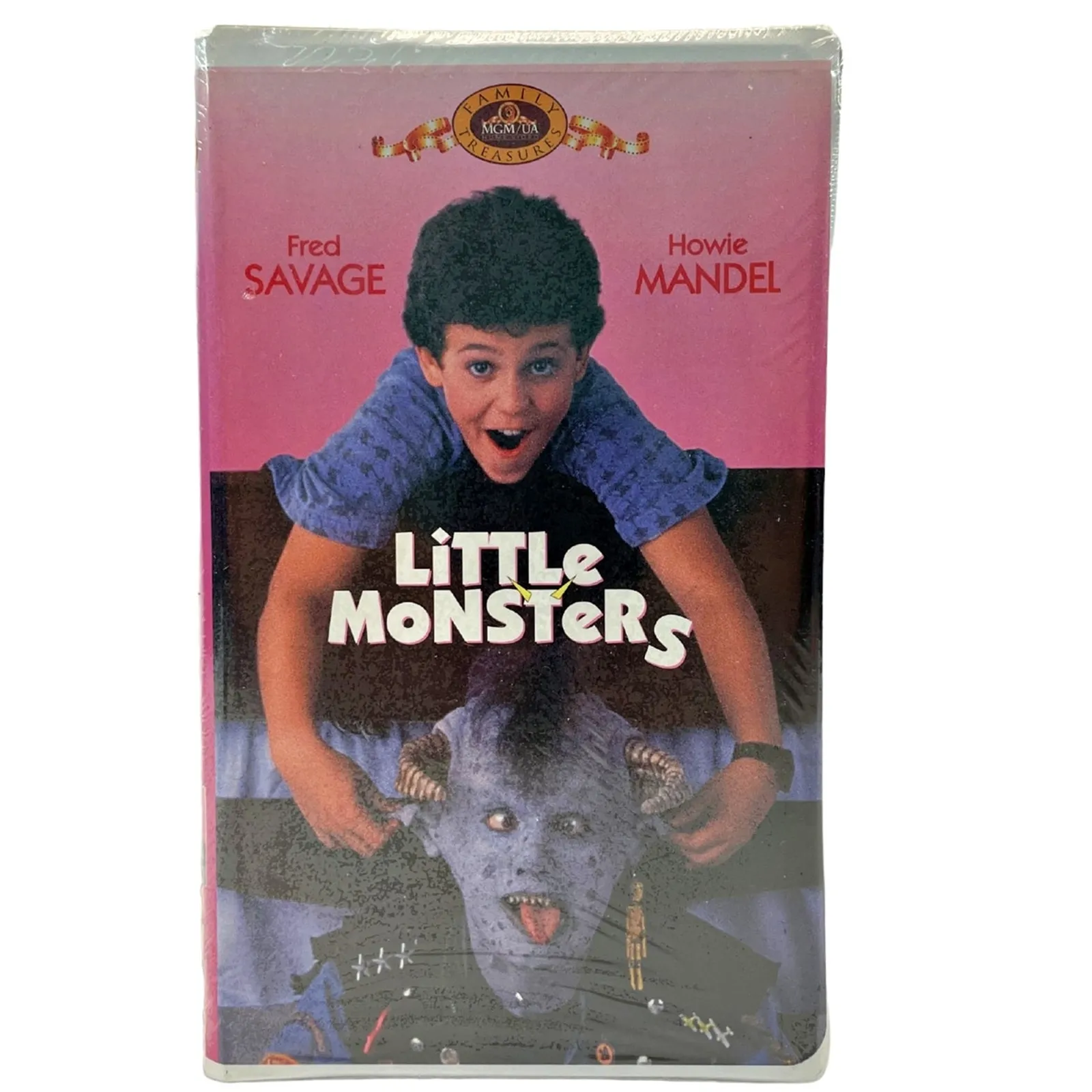 Product image for Little Monsters - Fred Savage Howie Mandell - SEALED VHS Clamshell