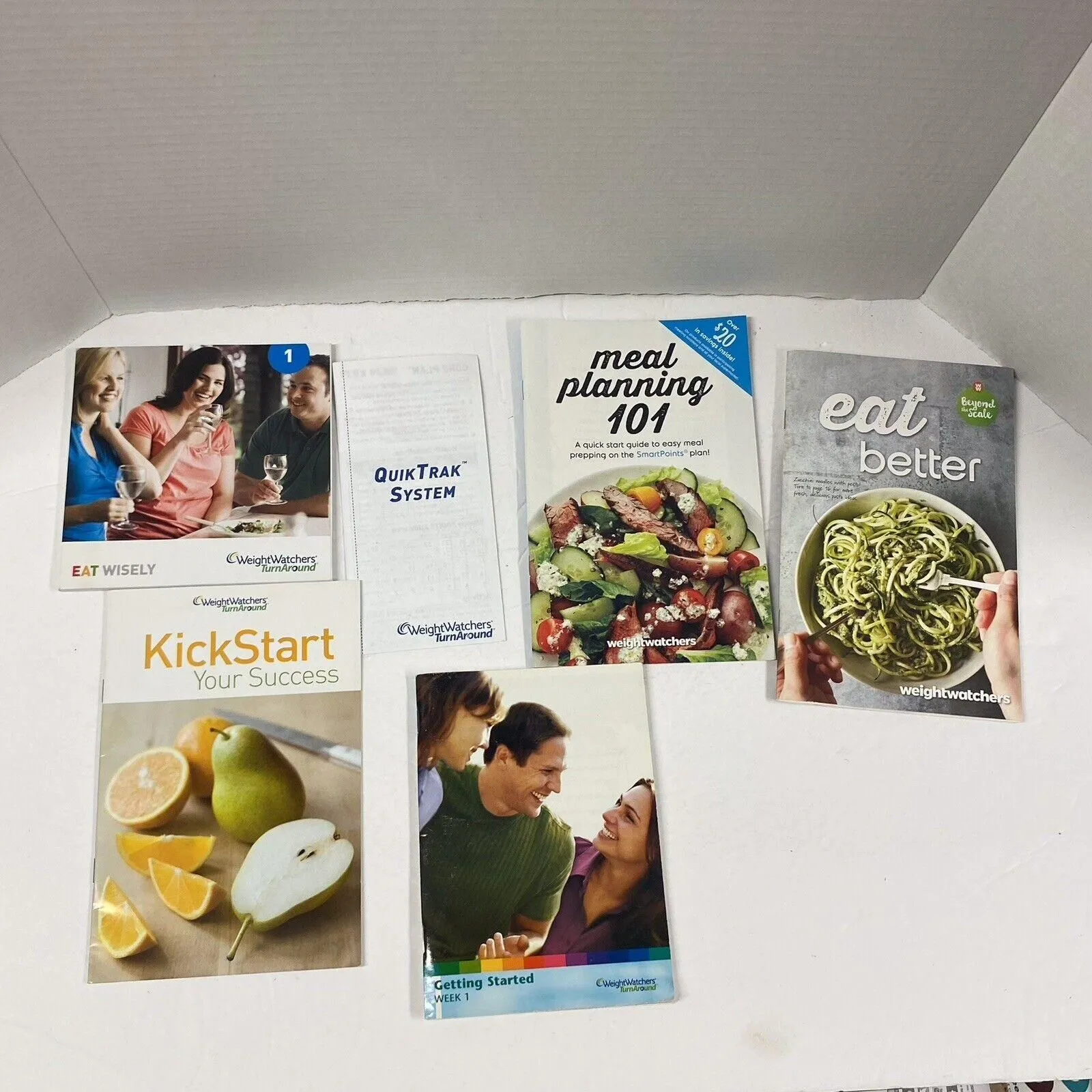 Product image for Weight Watchers Turn Around Plan Program Getting Started Book Week 1 Information