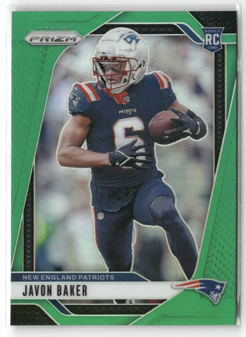 Product image for 2024 Panini Prizm #344 Javon Baker Green