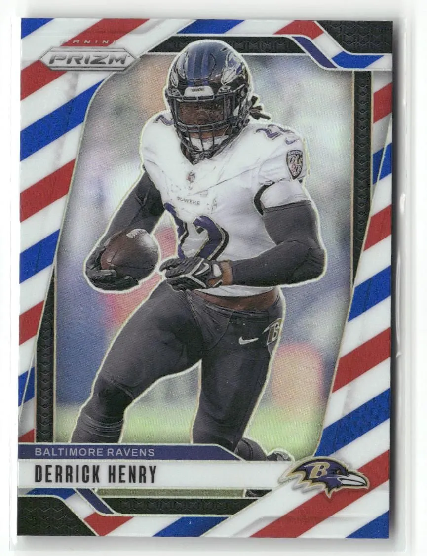 Product image for 2024 Panini Prizm #20 Derrick Henry Red White and Blue
