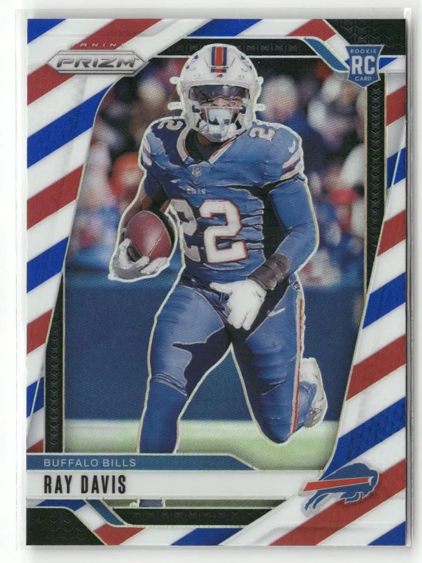 Product image for 2024 Panini Prizm #382 Ray Davis Red White and Blue
