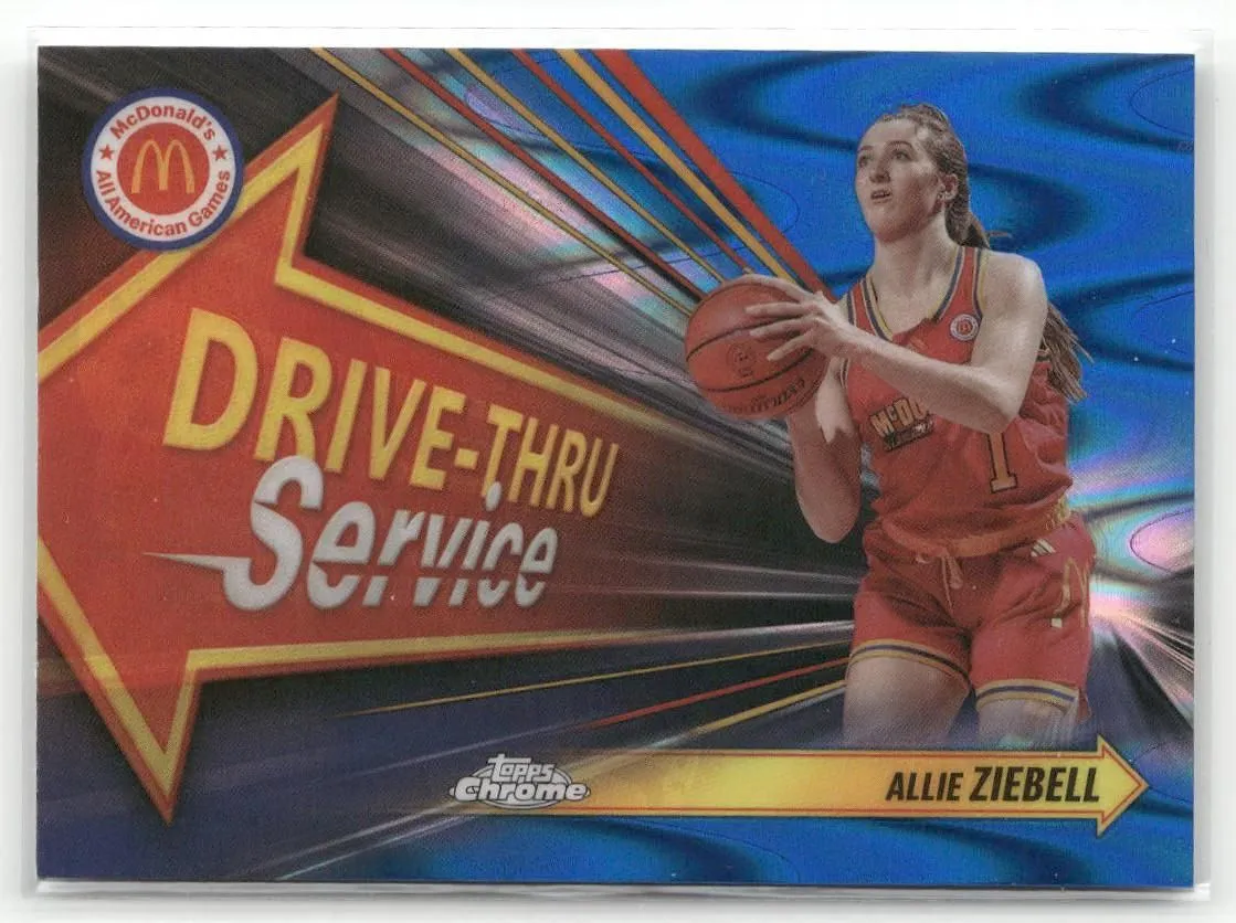 Product image for 2024 Topps Chrome McDonald's All-American #DTS-ALZ Allie Ziebell