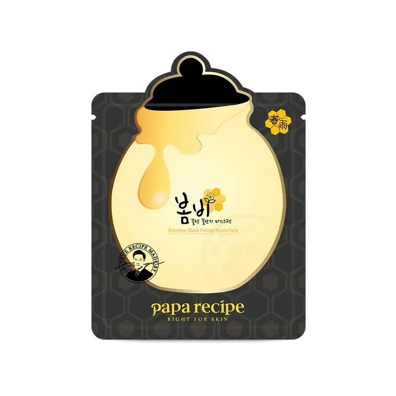 Product image for KOREAN SKIN MASK - Papa Recipe Bombee Black Honey Mask