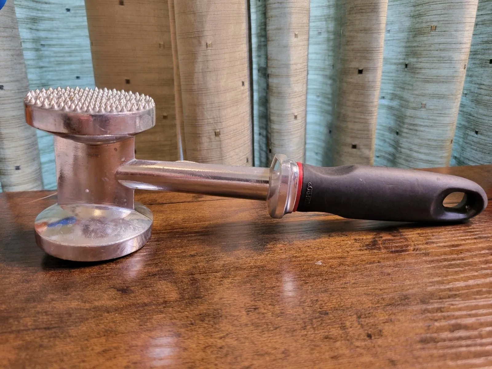 Product image for Norpro 10" Meat Tenderizer - Fine & Coarse Pounder Mallet - pre-owned---good