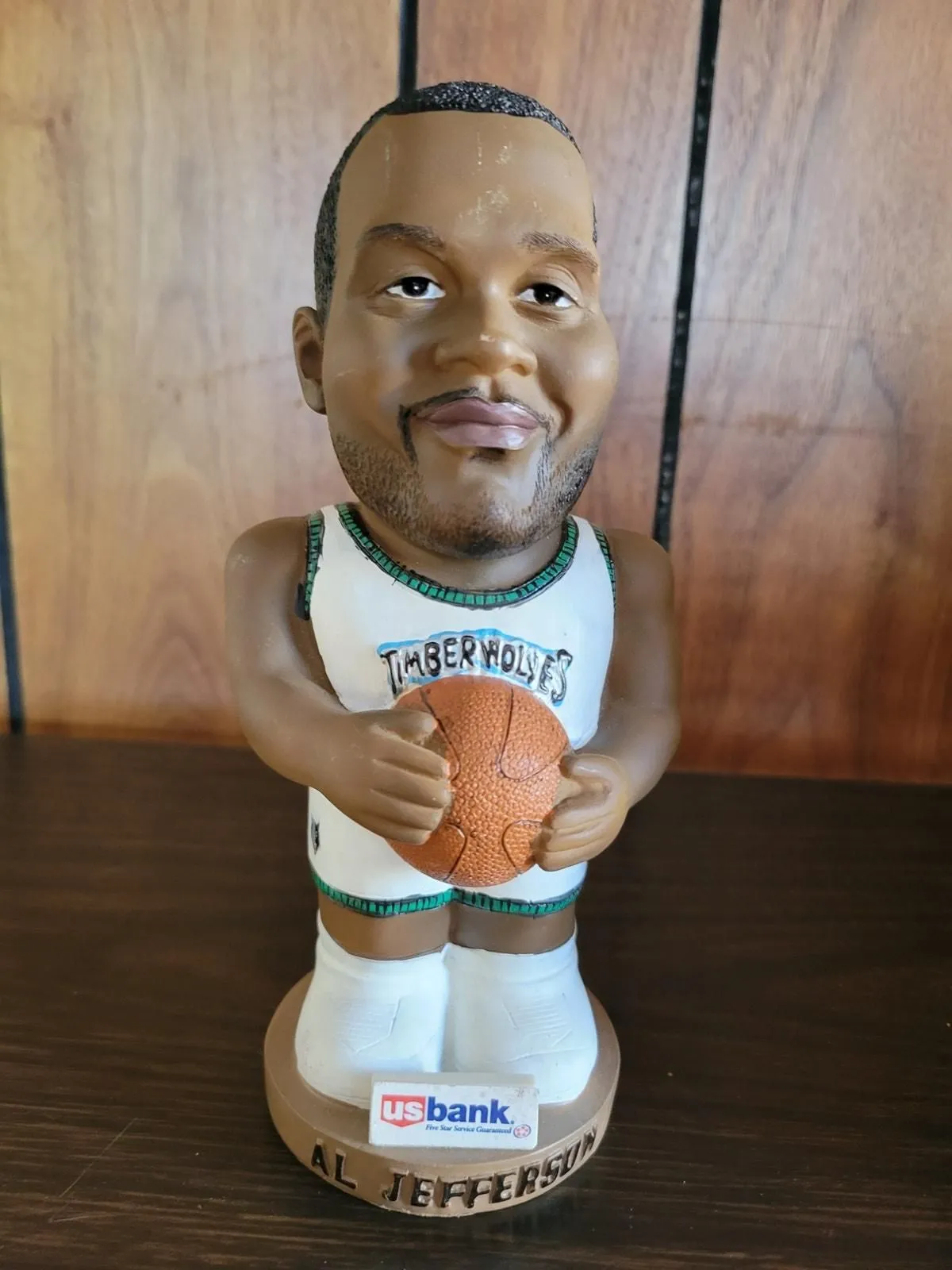 Product image for Minnesota Timberwolves - Al Jefferson Coin Bank (SGA) Giveaway
