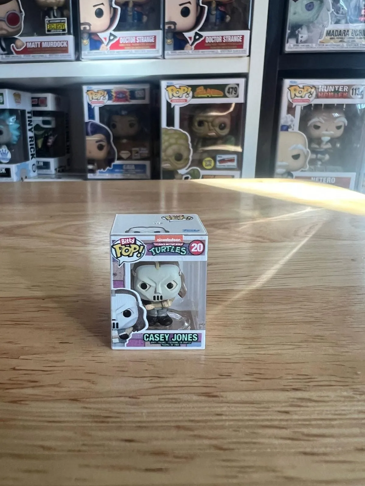 Product image for CHASE Casey Jones Funko Bitty Pop #20 TMNT Teenage Mutant Ninja Turtles Cartoon