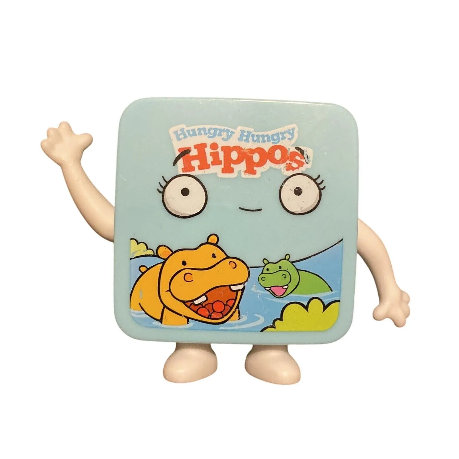 Product image for McDonald's Happy Meal Toy Hungry Hungry Hippos Mini Pocket Game 3” 