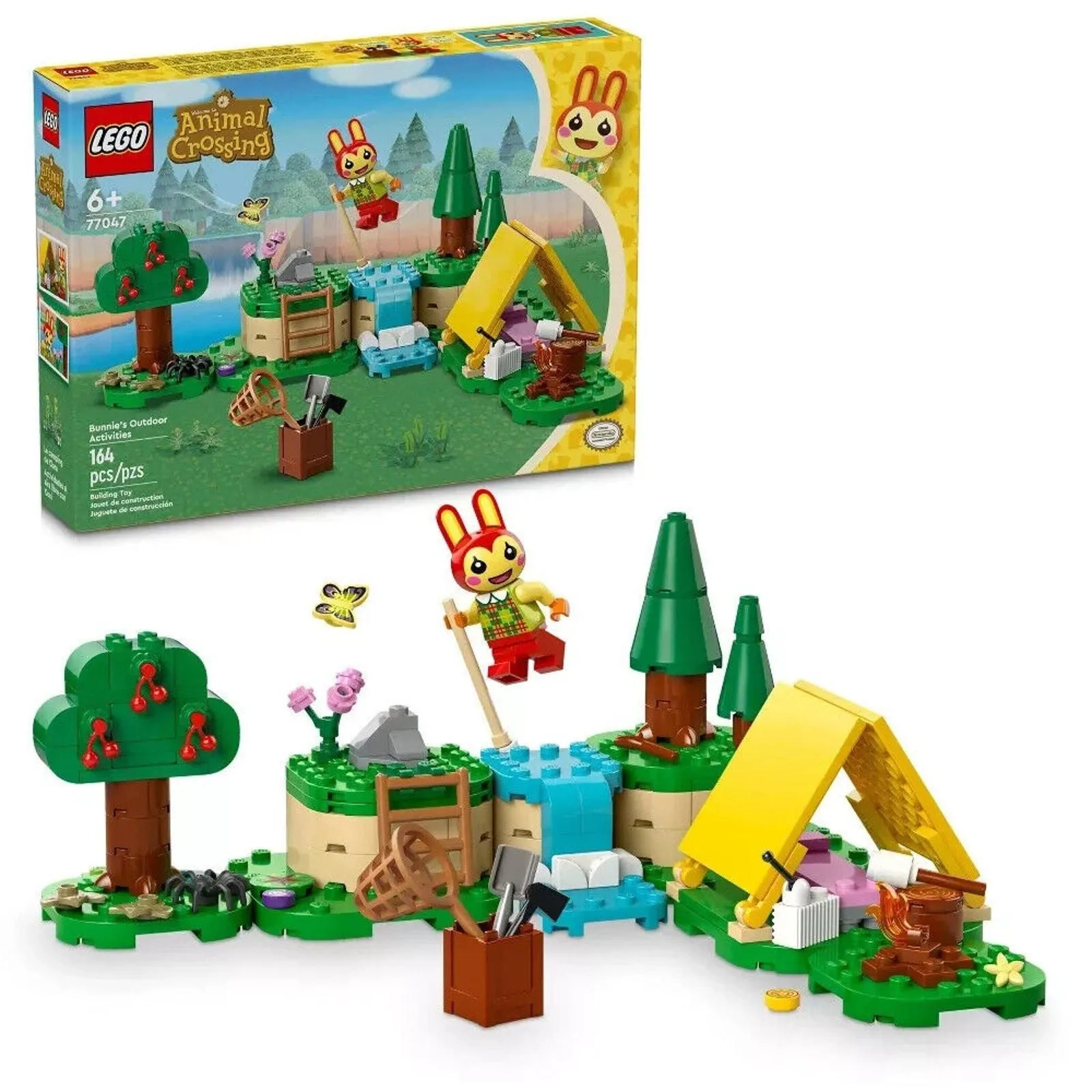 Product image for LEGO Animal Crossing Bunnie Outdoor Activities Video Game Toy 77047 NEW