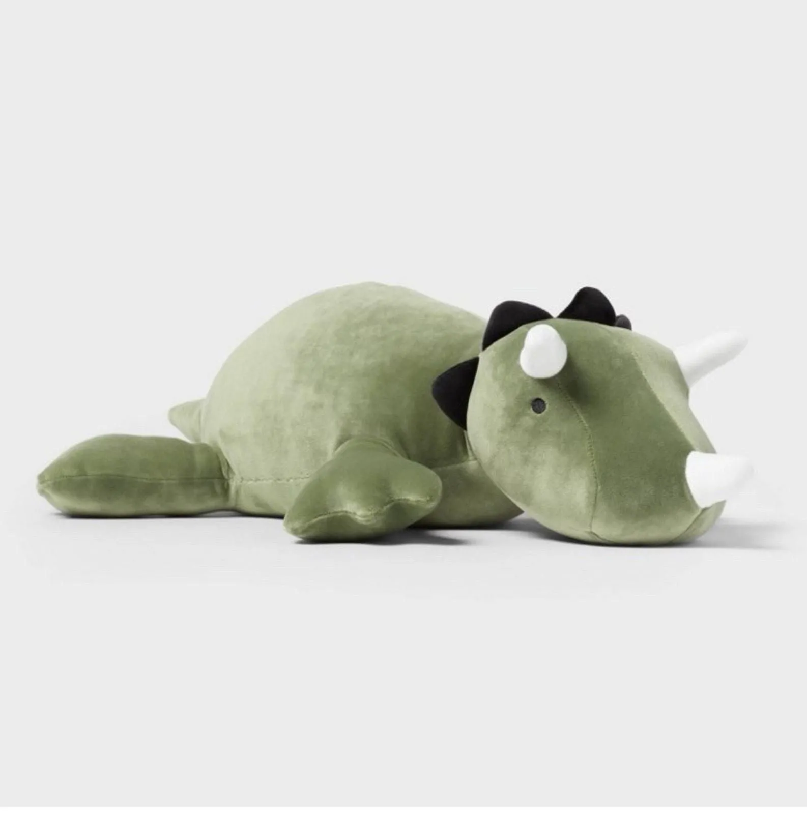 Product image for Dinosaur Weighted Plush Kids' Throw Pillow Green