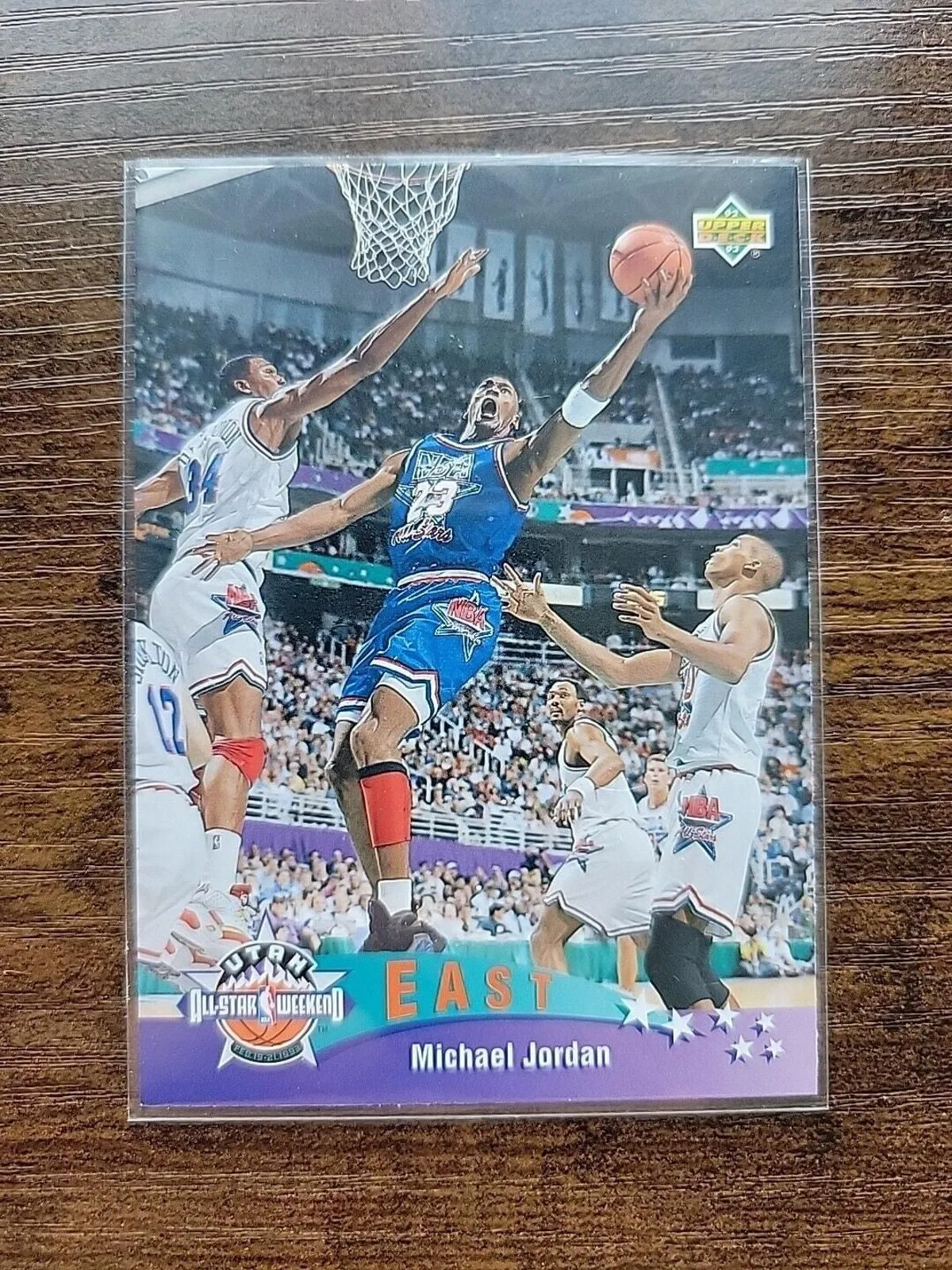 Product image for Michael Jordan 1992-1993 Upper Deck #425 - Chicago Bulls - NBA All Star