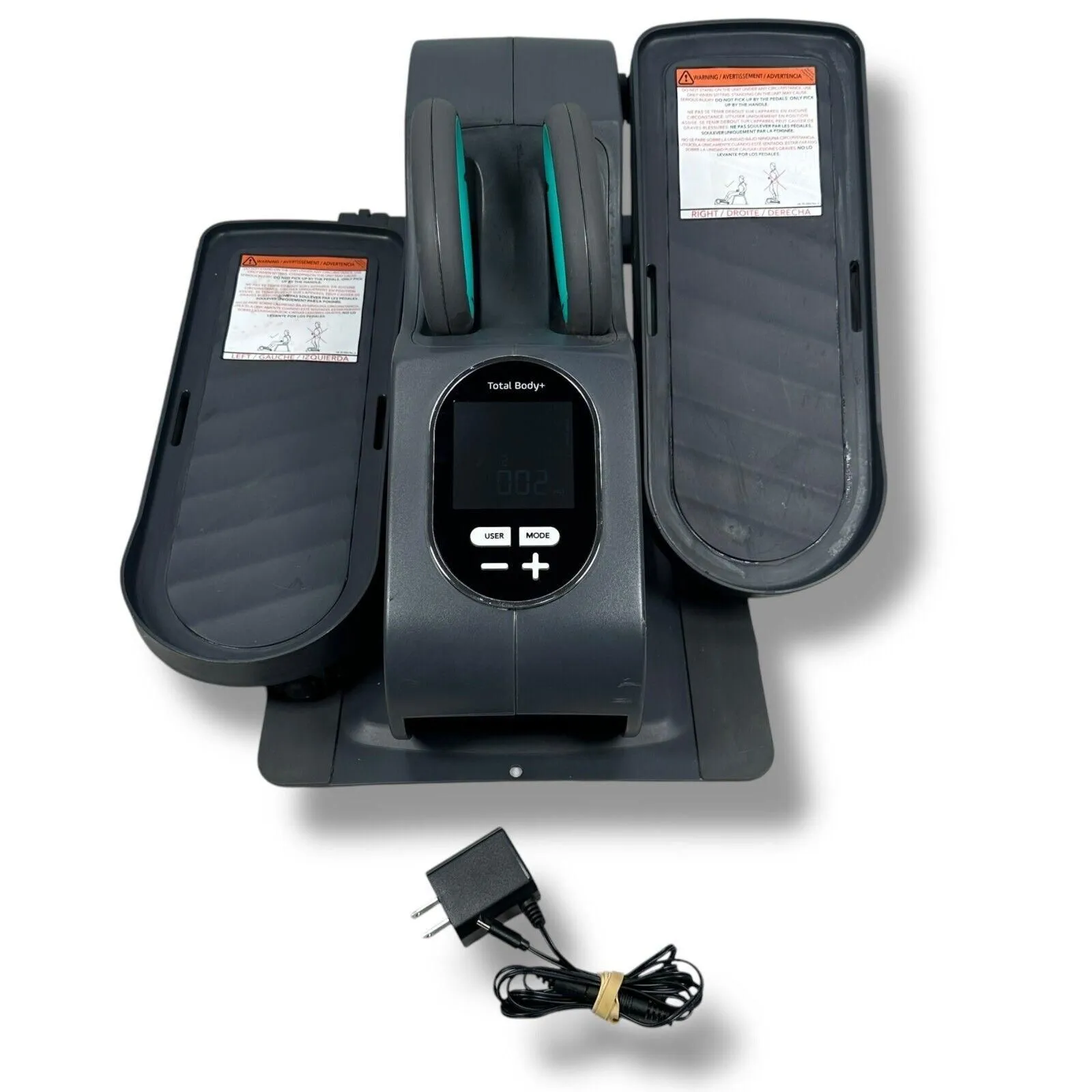 Product image for Cubii Total Body + Plus Under Desk Elliptical Compact Workout Machine Upper Body