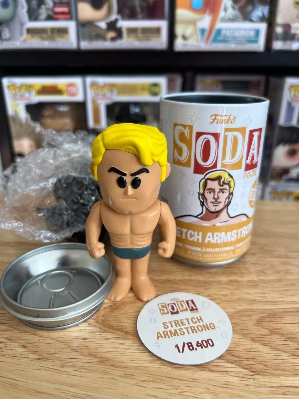 Product image for LIMITED EDITION Stretch Armstrong Funko Soda Hasbro Toys Figurine LE Kenner Toy