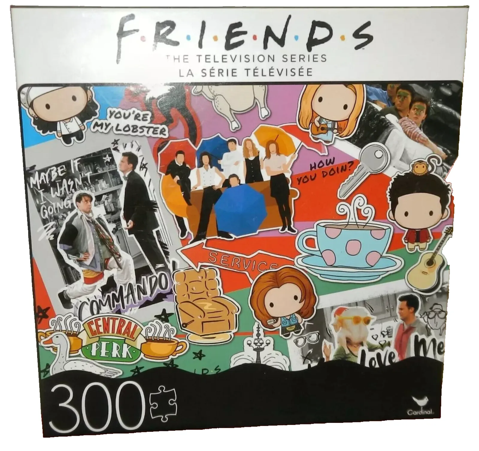 Product image for Friends Funko POP Puzzle Cardinal TV Show 300 Pc Complete
