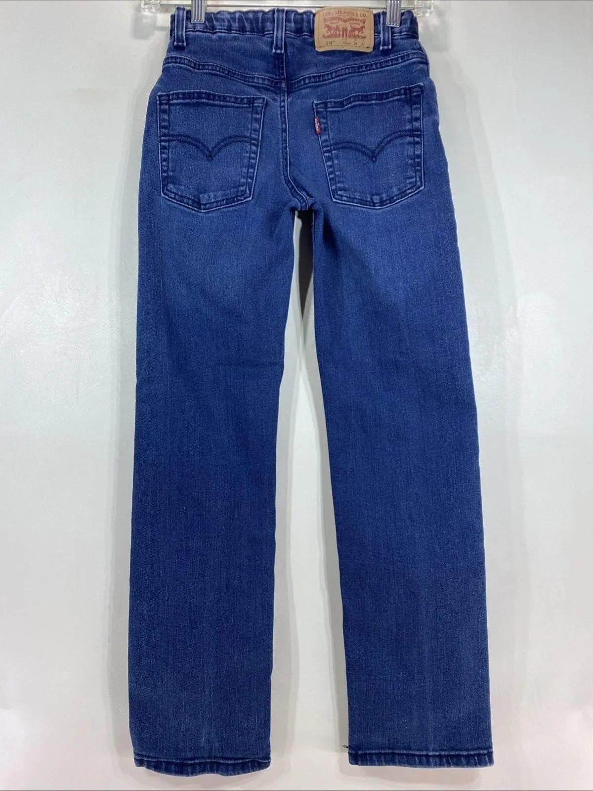 Product image for Levi’s 514 Adjustable Waist Denim Blue Jeans Boy’s 12 Regular 26x27 - Levi's