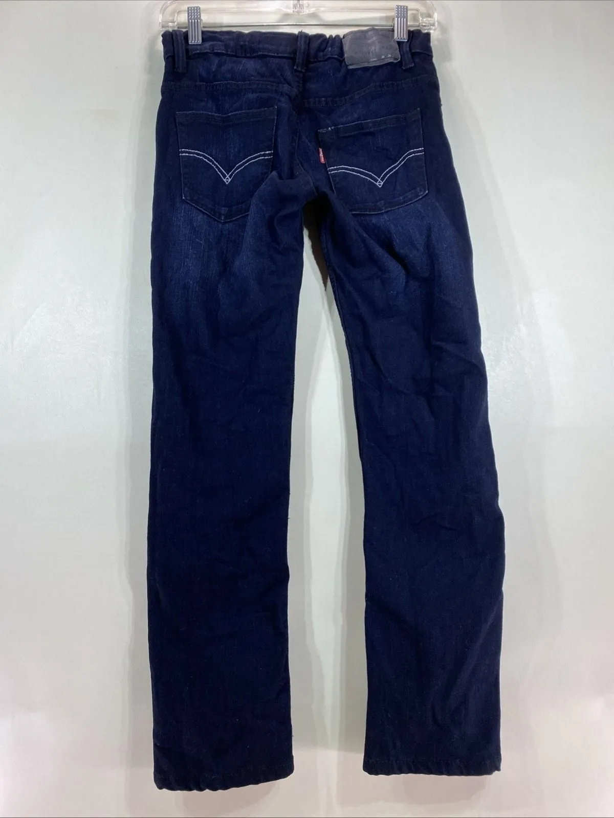Product image for Levi’s 511 Slim Double Knee Blue & Black Adjustable Jeans Boy’s 12 Reg. 26x26 - pre-owned---excellent - Levi's