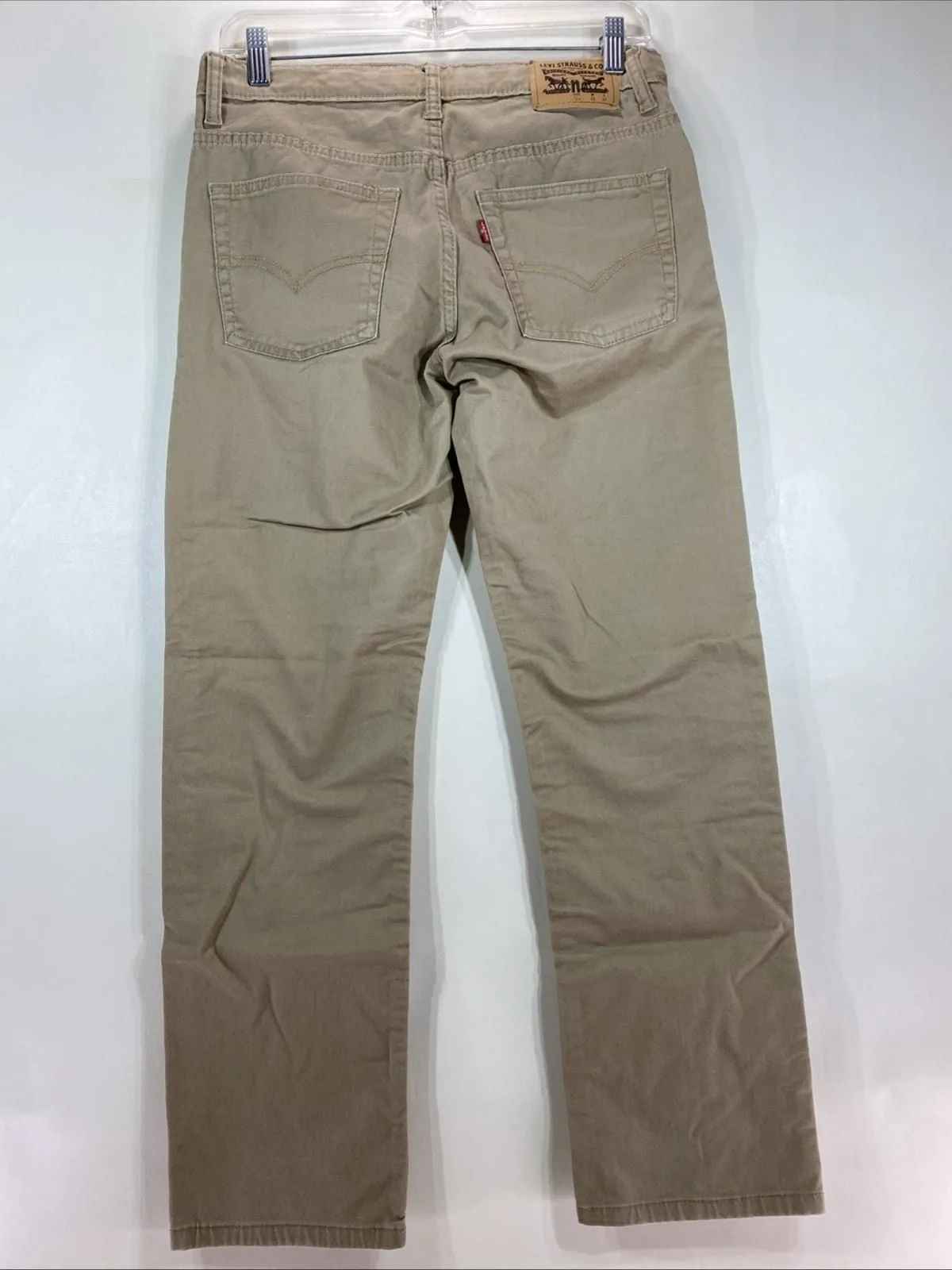 Product image for Levi’s 511 Slim Khaki Adjustable Waist Jeans Boy’s 12H 32x27 - Levi's