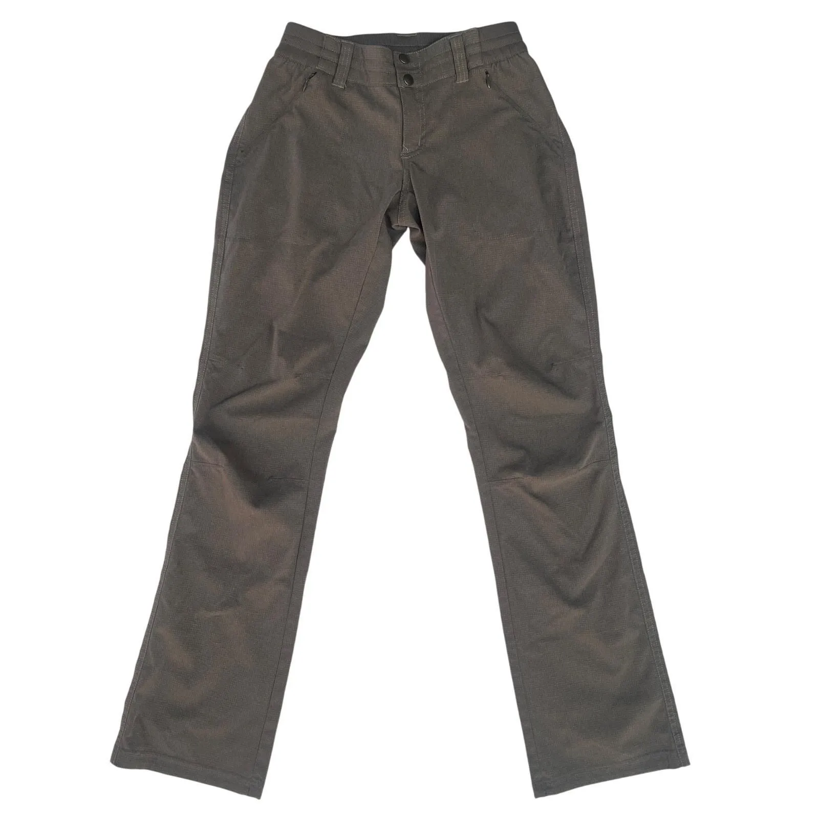 Product image for Kuhl Women’s 0 Reg  Outdoor Brown Pants Two Button Hiking and Fishing Pants - Kuhl