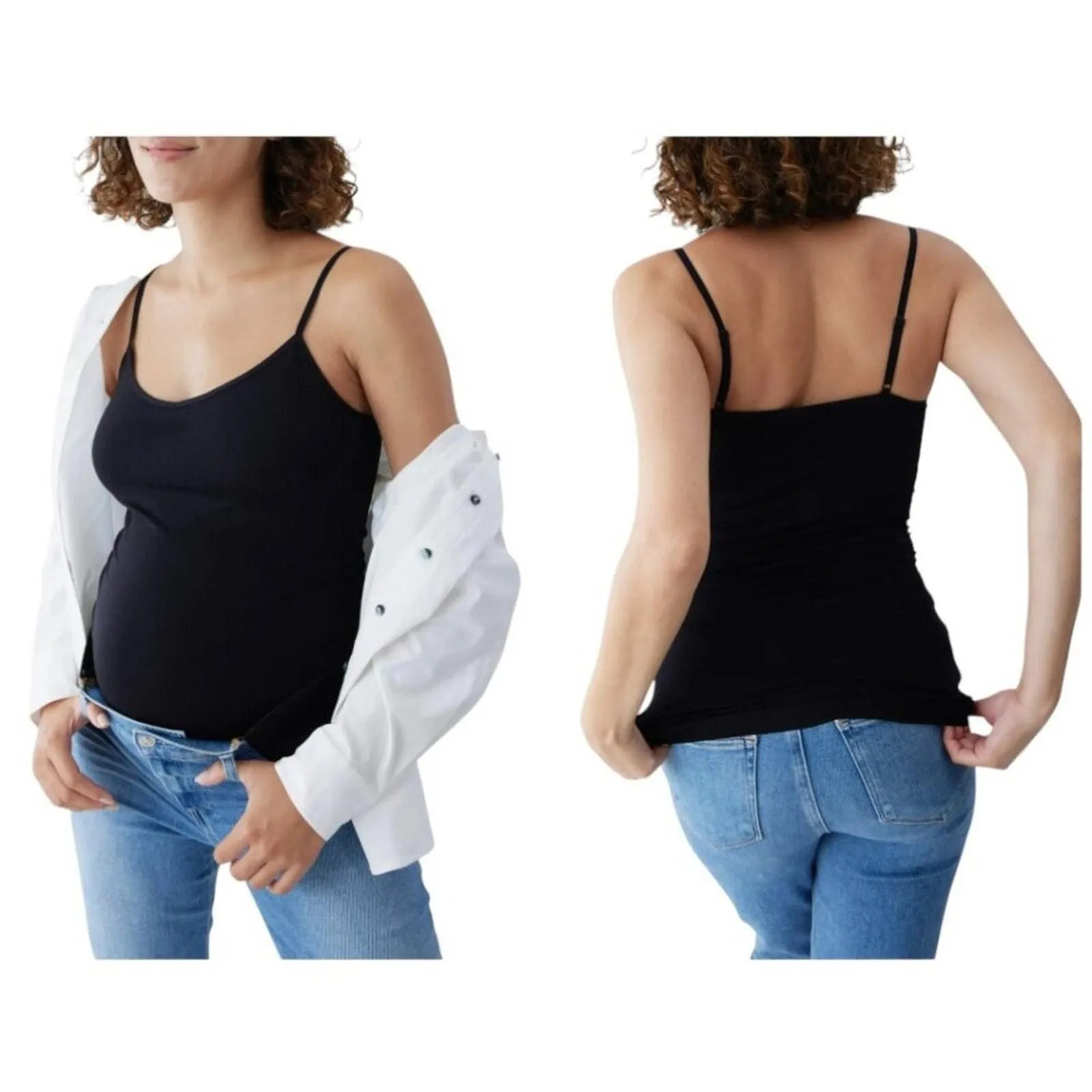 Product image for Ingrid & Isabel Maternity Camisole Black Size Small Medium NWOT $40 MSRP - Ingrid & Isabel